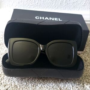 Chanel Black Sunglasses